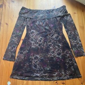 Off the shoulder dress